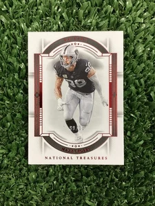 Camiseta Maxx Crosby 2023 Panini National Treasures número rojo/98 #55 Raiders - Imagen 1 de 2