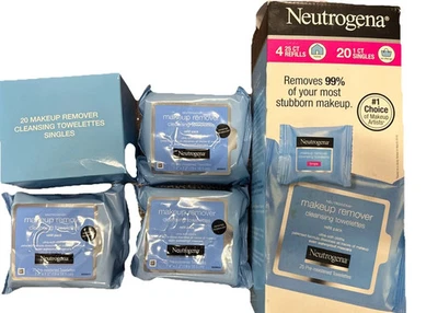 Neutrogena Makeup Remover  75 Pre Moister Towelettes 15 Individual - Image 1 of 3