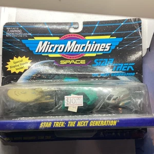 Micro Machines Star Trek The Next Generation Star Gazer, Shuttlecraft, Romulan  - Picture 1 of 4