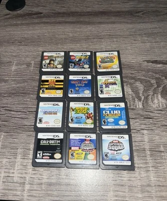 12 Nintendo DS Game Lot & Case  - Image 1 of 3