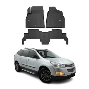 OMAC Premium Floor Mats for Chevrolet Traverse 2009-2017 Heavy Duty All-Weather - Picture 1 of 12