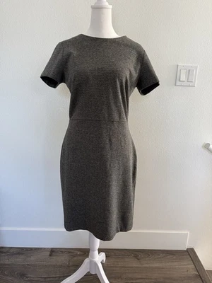 Vestido para mujer Banana Republic bebé espiga negro y gris talla 8  Foto 1 de 4