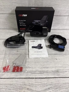 OVAMAN K600 Front and Rear Dashcam 3.59" IPS Screen, Built-in GPS UHD 2160P Nig - Picture 1 of 15