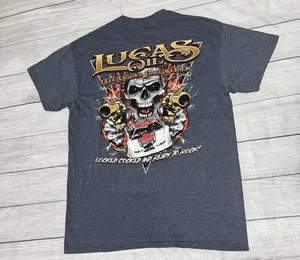 Camiseta gráfica Lucas Oil Late Model Dirt Series talla XL? Sin etiqueta ver dimensiones - Imagen 1 de 8