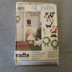 Simplicity 9771 Rasen Ornamente Muster Vintage Outdoor Urlaub Deko Kuh... - Bild 1 von 5