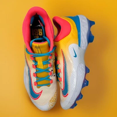 Nike x RBI Baseball Cleats Mens US Size 14 Alpha Huarache Elite 3 Low Rubber - Image 1 of 4