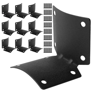 10PCS Round Post Fence Bracket for Pastures, Farms, Gardens and Yards, Round ... - Foto 1 di 9