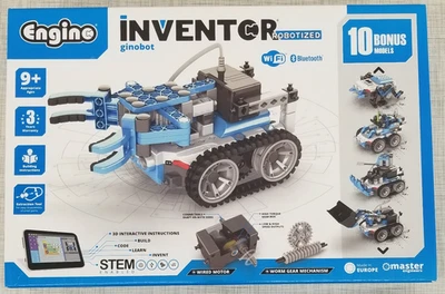 Engino Inventor STEM Robotic Kit, Robotorized GinoBot Edition 2.0 New Sealed - Image 1 of 3