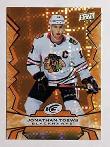 2022-23 Upper Deck Ice Orange #99 Jonathan Toews - Picture 1 of 2