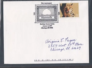 USA 1997 COVER FOR 70th ANNIV OF HASTINGS MUSEUM HASTINGS MN - Picture 1 of 1