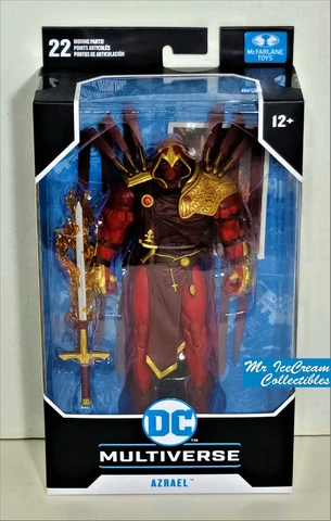 McFarlane Toys DC Comics Multiverse Batman Curse of The White Knight Azrael Cover
