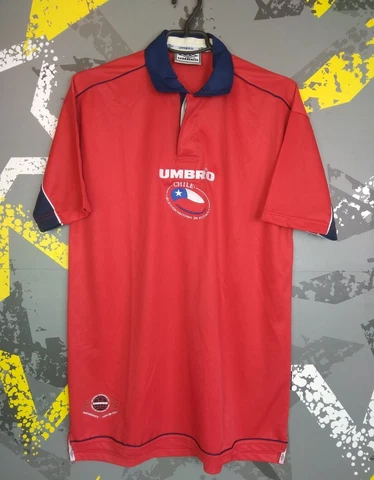 Chile Jersey 2000 2003 Home SMALL Shirt Umbro ig93 Cover