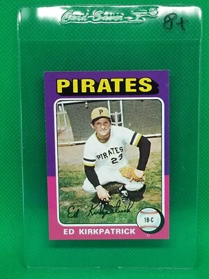 ⚾1975 Topps Mini #171 ED KIRKPATRICK ⚾ NM-MT or Better - Image 1 of 2