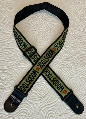 Correa de guitarra Woodstock 1969 '69 Woodstock Ventures 2008 de Planet Waves rara🎸 Foto 1 de 4