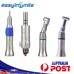 Easyinsmile Dental Slow Low Speed Handpiece Kit Motor Contra Angle Straight Nose
