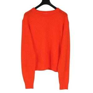 Suéter Pullover T by Alexander Wang Mujer Mediano Naranja Acrílico Mohair Tejido - Imagen 1 de 8