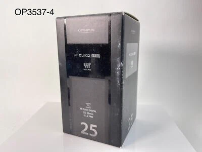 Olympus M.Zuiko Digital ED 25mm f1.2 PRO Lens (Black)  V311080BU000 - Image 1 of 4