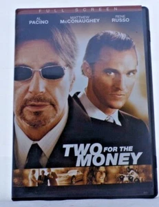 Two for the Money~ Pacino McConaughey~ DVD~ Widescreen~ 2005~ - Picture 1 of 2