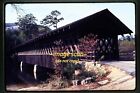 Stone Mountain, Georgia, Covered Bridge in 1975, Ektachrome Slide aa 19-1b