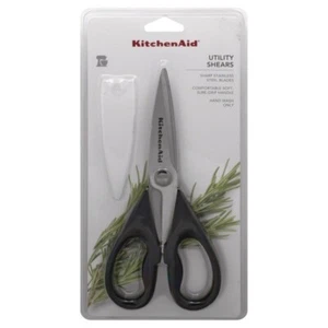 KitchenAid Tijeras Multiusos Tijeras Utilitarias Negro Acero Inoxidable 8,72 pulgadas - Imagen 1 de 3