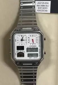 Citizen JG2120-65A RECORD LABEL THERMO SENSOR Japan Import NEW - Picture 1 of 2