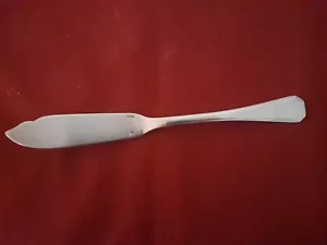 1 couteau à poisson en métal argenté Christofle modèle America L 18 CM - Foto 1 di 8