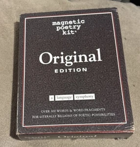 Magnetic Poetry Kit * The Original Edition * Open Box / Never Used - Picture 1 of 5