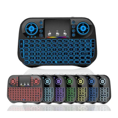 Bluetooth Wireless Mini Keyboard Backlit 2.4G USB  - Image 1 of 4