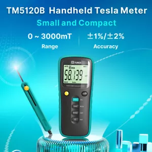 Handheld Digital AC DC Gaussmeter MagnetoMeter Tesla Meter Gauß Meter Class 1 - Bild 1 von 11