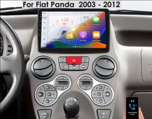 AUTORADIO GPS FIAT PANDA 169 7 POLLICI Android 13 WiFi 4GB USB CARPLAY AUTO - Picture 1 of 10