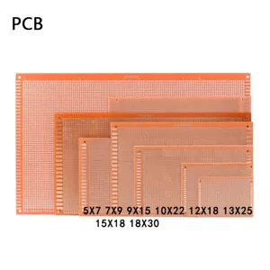 Lochraster Platine Lötplatine Trägerplatte Leiterplatte PCB zum Löten Epoxidharz - Bild 1 von 14