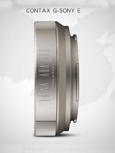 LAINA High-precision adapter for Contax G Lens to Sony E NEX Camera A7S A9 A7III