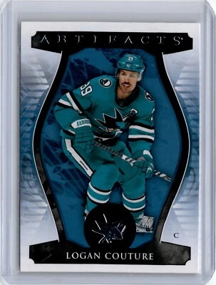 Upper Deck 2023-24 Artifacts Hockey Logan Couture Sharks #87 - Image 1 of 2