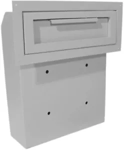 DuraBox Through-The-Door Locking Drop Box (D500) (Grey) - Picture 1 of 9