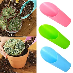 Miniature Plastic Garden Shovel Soil Scoop for Succulent Small Tool for Planting - Picture 1 of 14