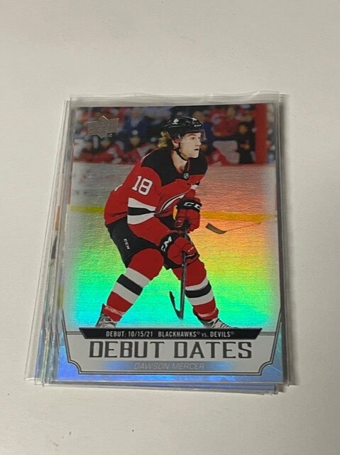 2022-23 Upper Deck Debut Dates Hockey Singles You Pick - Image 1 of 1