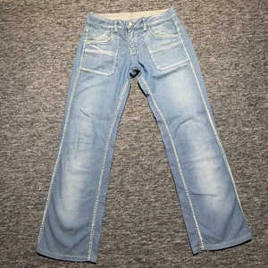 Miss Sixty Jeans Womens W30 L29 Blue Denim Boyfriend Low Waist Vintage Y2K - Picture 1 of 13