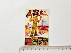 ADESIVO ROY ROGER'S JEANS STICKER AUTOCOLLANT AUFKLEBER VINTAGE 80s - Foto 1 di 1