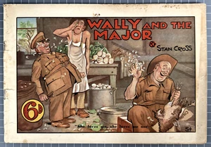WALLY AND THE MAJOR nn (#2) BY STAN CROSS AUSTRALIAN HERALD COMIC 1943 - Picture 1 of 7
