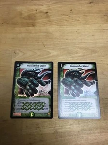 Duel Masters Avalanche Giant #S5 DM-05 Super Rare English LP 2 Available - Picture 1 of 8