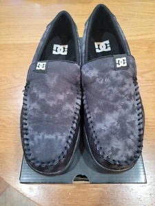 DC Herren Villian 2 Skateboardschuhe schwarze Waschung (BW8) Slipper 7 7,5 8,5 9,5 - Bild 1 von 7