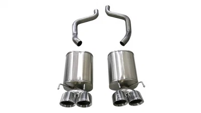 Corsa Xtreme 2.5" Axle Back Exhaust 4.5" Tips Fits 2005-08 Corvette C6 LS2/LS3 - Image 1 of 4