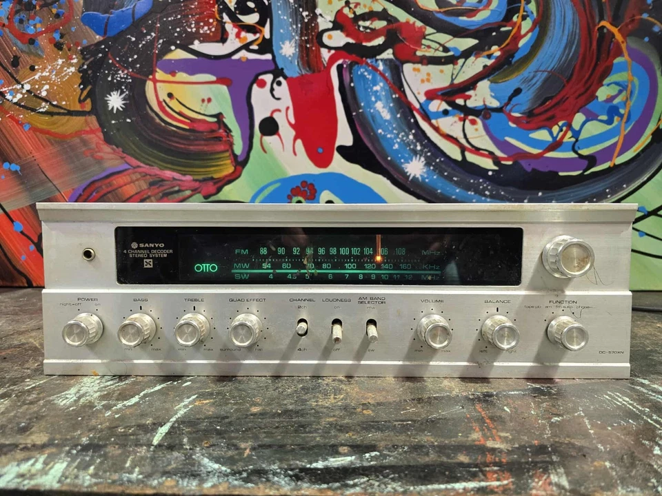 Sanyo DC-570XN Integrated Amplifier Analog Radio - Stereo Tuner HiFi Amp GOSFORD - image 1 of 4