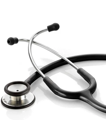 AMERICAN DIAGNOSTIC CORPORATION ADSCOPE Clinician Stethoscope 603 Black, 30" NIB