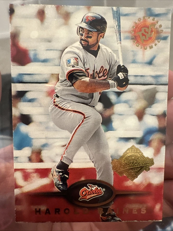 1995 Topps Stadium Club - Harold Baines #444 Super Teams World Series - Image 1 of 2