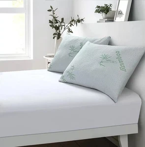 New Luxury Soft Bamboo Memory Foam Pillow, Anti-Bacterial Premium Support Pillow - Picture 1 of 8