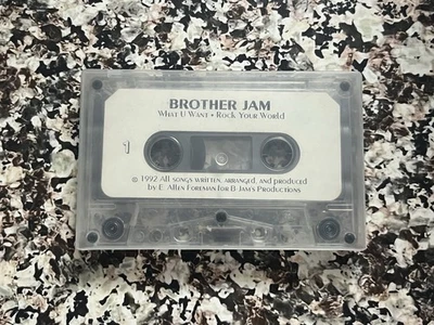 Brother Jam Demo Cassette Tape MEGA RARE Cali Electro Hip Hop Private R&B Swing - Bild 1 von 2