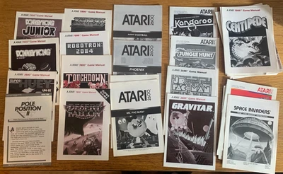 Atari 2600 / 7800 Game Manual - Choose Your Manuals! - Combined Shipping! - Image 1 of 3