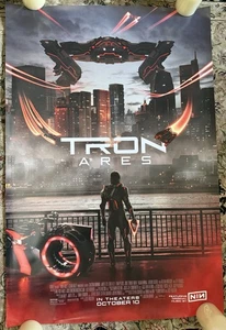 NEW Auth TRON ARES DS 27"x40" Movie Theater POSTER Original USA PAYOFF Version - Picture 1 of 7