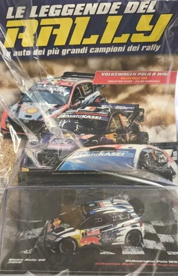 le leggende  del rally  33° Uscita - volkswagen polo  - Scala 1:43 De Agostini - Immagine 1 di 3